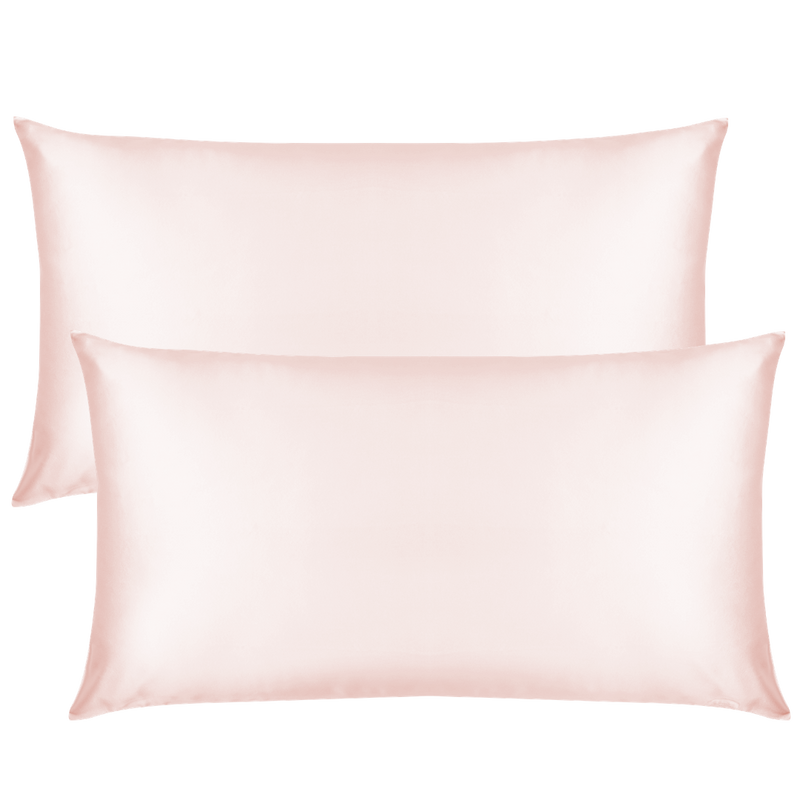 The Goodnight Co Silk Pillowcase Twin Set Pink